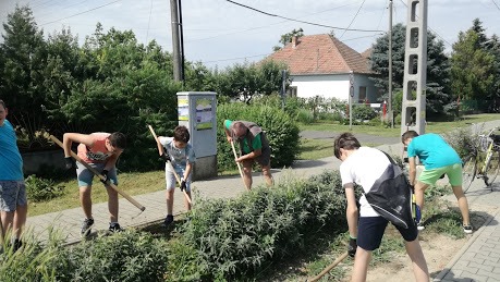 Városszépítő Gyermektábor 2019. 07.